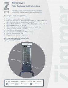 How To Change The Filter On Your Cryo 5 Unit