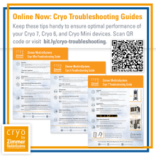 Cryo Troubleshooting Guides