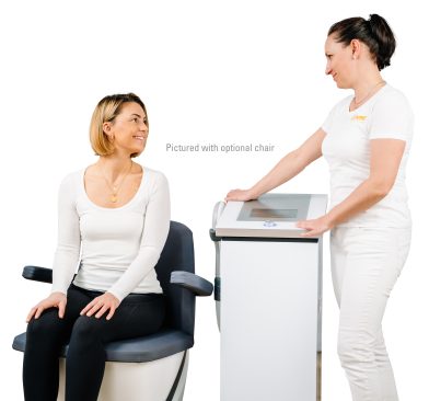 PT TonerPro - Woman treated with optional chair