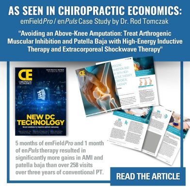 Chiropractic Economics - Tomczak - emField enPuls FEATURE