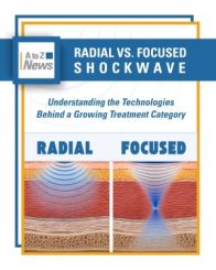 Radial vs focused shockwave therapy energy distribution comparison